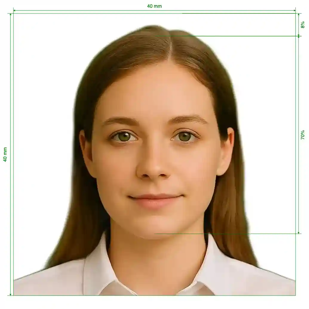 Argentina DNI 4x4 cm (40x40 mm) Specifications Argentina DNI 4x4 cm (40x40 mm) Size Guide with dimensions in inches and mm