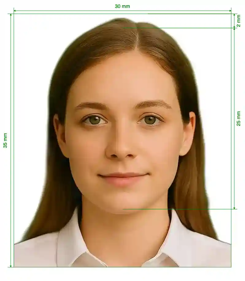 Costa Rica ID card 3x3.5 cm Specifications Costa Rica ID card 3x3.5 cm Size Guide with dimensions in inches and mm